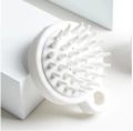 White Colors Handheld Scalp Massage Comb Soft and Comfortable Silicone Head Massager Promote Hair Growth Shower Brush Shampoo Massage Brush. 