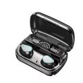 Original Branded M30 TWS Wireless Earbuds Touch Control Bluetooth-Compatible 5.1 Earphones | Finger Touch Control Noise Cancellation with LED Display Sport Earphones with Power Bank, in Ear Base with Built Mic. 