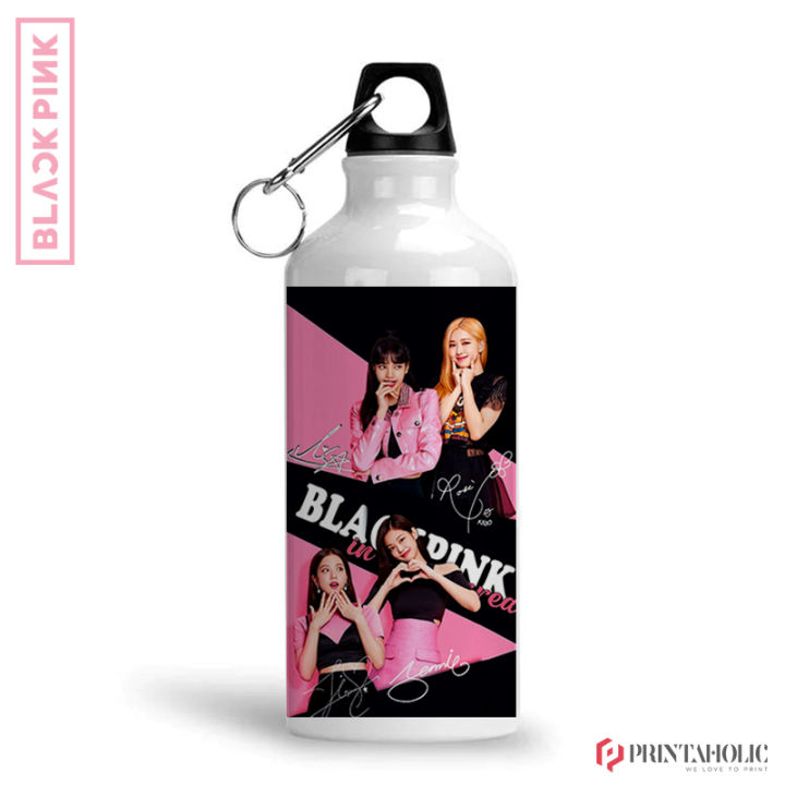 Blink Bottle - For BlackPink Fan Stainless Steel 600ml Fully Customized HD Printed