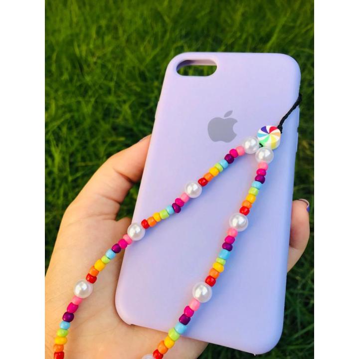 Phone Strap Lanyard Hanging Charm String Chain Beaded Cell Wrist Beads Keychain Mobile beaded Charms chain