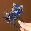 Korean Style Women's Hair Twister Crystal Curler Exquisite Temperament Hairpin Curling Hair Hairpins Elegant Hair Accessories Podazz. 