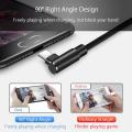 【All Of Me】Type C For Xiaomi Redmi Note 8 Pro Mi 9t A3 7 Samsung A50 A70 Honor 9x Tipo C Charging Cabel 90 Degree Phone. 