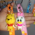 Super Cartoon Keychain with strap-Premium quality Silicon keychain. 