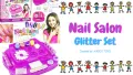Nail Salon Arts and Craft Glitters Nail Kit. 