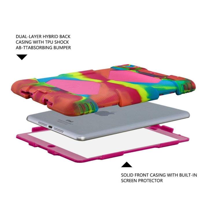 Aceguarder%20iPad%20Mini%204%20(4th%20GenerationP)%20Case%20New%20Design%20Rainproof%20Dirt%20proof%20Shockproof%20Cover%20Case%20With%20Stand%20Super%20Protection%20for%20iPad%20Mini%204%20-%20Multicolour%20-%20Image%205