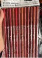 2/6/12 pcs Long-Lasting Lip Liner Pencil | Red & Brown Matte Waterproof Lip Pencils | Smooth Creamy Lip Liner for Defined Lips. 