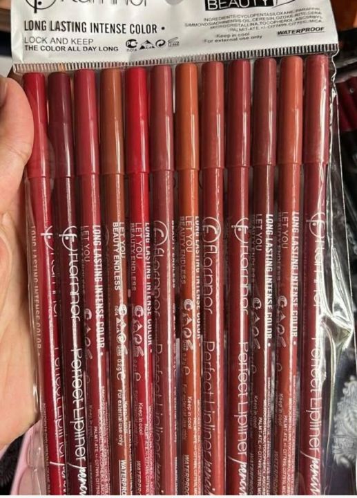 2/6/12%20pcs%20Long-Lasting%20Lip%20Liner%20Pencil%20%7C%20Red%20&%20Brown%20Matte%20Waterproof%20Lip%20Pencils%20%7C%20Smooth%20Creamy%20Lip%20Liner%20for%20Defined%20Lips%20-%20Image%206