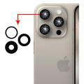 Apple iPhone 15 Pro Max Camera Glass Replacement Rear Back Camera Lens For Apple iPhone 15 Pro Max - Burrak. 