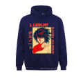 Novelty Anime Death Note Hoodie For Men Print L Lawliet Hooded Sweats Graphic Soft Mystery Manga Sweatshirt Clothes Guys Gift. 