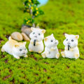 Cute Hamster Mouse Resin Model Statue Miniatures Figurine Home Landscape Decor. 
