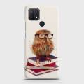 Oppo A15s Cover - SkinLee HQ Hard Case - Funny Owl Little World - SKINLEE-438-1-845-646. 