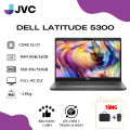 Dell Latitude 5300 2-in-1 Touchscreen Laptop _ Core i5 8th generation, 8GB DDR4 Ram , NVME 256GB , 2K Display 3Hours Battery Backup. 
