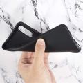 Vivo S1 MATTE BLACK FLEXIBLE TPU CASE SLIM COVER - SHOCKPROOF. 