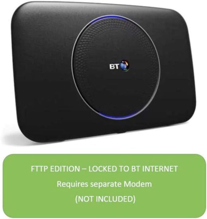 Like A New Condition (Without Box) BT Smart Hub 2 FTTP Router, Wi-Fi, Ethernet, Fibre Optic, Dual Band, 2.4 GHz, 5 GHz, Can Be Connected To, Recommended For Home Use