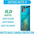 INFINIX NOTE 8 MATTE BACK CAMERA protector. 