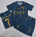 Thai drifit quality Ronaldo kit for kids. 
