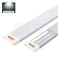 SIC Modern Indoor Lighting Linear LED SMD Surface Mounted Flat Batten Slim Ceiling High Brightness 4ft LED Tube Light 60W Lighting Lamps 0.9 Power Factor Day Light 6000k. 