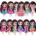 Fashion Doll Clothes Fairy Dress For BJD Barbies Gauze Skirt Elf Butterfly Wing Skirt Magic Stick For Doll Clothing Accessories. 
