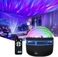New Star Light Projector, Galaxy Light Projector With Ocean Wave, Music Bluetooth Speaker, Remote Control, Adjustable Brightness, Ideal Gift For Friends, Living Room, Decor, Bedroom, Christmas, Birthday Party Decoration. 