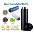 Hot and Cold water bottle with LED Temperature Display, Stainless Steel Insulated Vacuum Flask Thermos SMART Digital Mug 500ML, Temperature Display Sports Drink Flasks. 