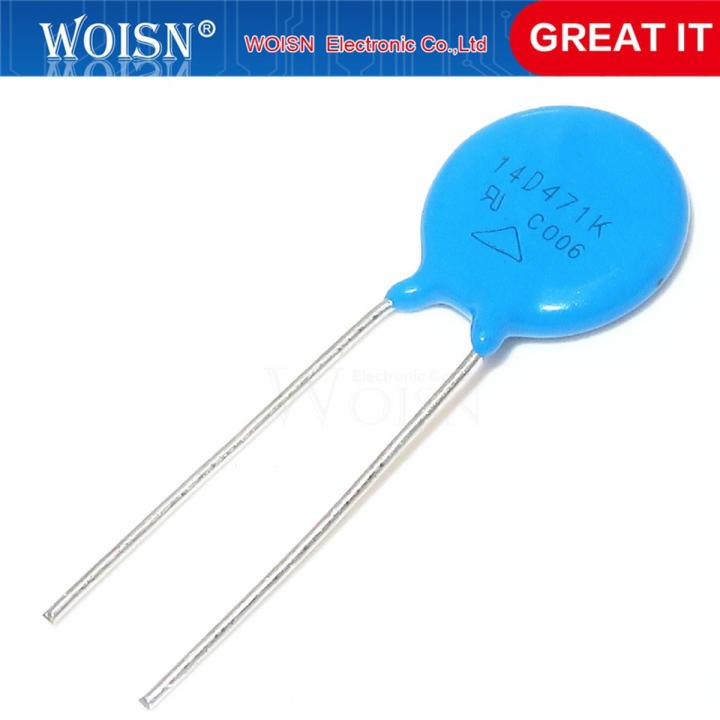 10 pcs/lot TVR14471 varistor 14D471K 470V piezoresistor 14d471 In Stock