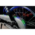 Chain Cover LED Light For Motorcycle RGB Color Changing Flash Running Mode DC 12v Waterproof. 