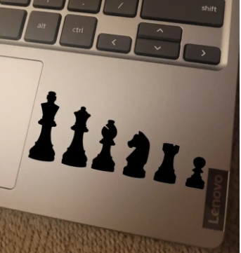 Discord Chess Sticker Chess Pieces Vinyl Decal Laptop Sticker, Laptop Stickers For Boys And ...