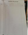 Teacher's Daily Planner Register and Marks Register For Detail Course Outline Day to Day Routine Noting. 