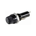 Panel Mount Chassis Fuse Holder For 6x30mm Glass Fuse. 