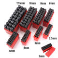 27 PCS Engraving Letter Punch Set, (A to Z), All Sizes Available (1.5-12.5mm). 