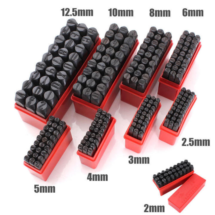 27 PCS Engraving Letter Punch Set, (A to Z), All Sizes Available (1.5-12.5mm)