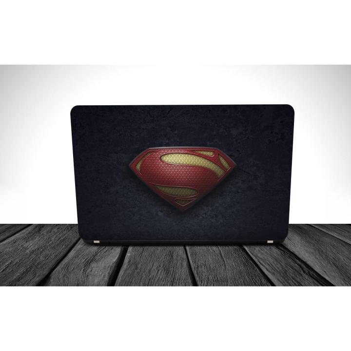 Superman Logo Laptop Skin for all Laptop models 11.6 12 13 14 15 15.6 All sizes High Quality Vinyl
