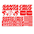 Car Sticker Compatible for Santa Cruz Vinyl Decal Kit for Bicycle Bike Bicycle Mtb Mount Bike Decoration Decal ,30cm. 