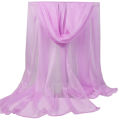 Light Purple Chiffon Dupatta For Girls/Ladies-Chiffon  Dupatta 2.5 Meter Color Premium Chiffon Quality Durable Fabric Reasonable Stylish Look Dupatta. 