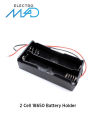 2 Cell 18650 Battery Holder for 2x18650 Batteries. 
