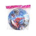 Cartoon Cake Plates - Disposable Plates Use In Birthday & Other Occasions - Sturdy Paper Or Plastic Material  - Available In 5  Different Colors & Designs. 