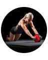 4 Pieces - High Quality Gym Floor Mat - Black  4 scare ft ( 2 x 2 Size ). 