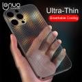 Lenuo Heat Dissipation Breathable Cooling Case For iPhone 11 Back Cover PP Plain Color Coque Capinha. 