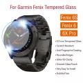 For Garmin Fenix 6 6s 6x Solar Pro Tempered Glass Screen Protector. 