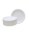 100% Compostable Heavy-Duty Plate, Natural Disposable Plate,  Biodegradable Plate. 