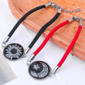 Luminous Sun Moon Weaving Bracelet Couple Adjustable Bracelet Jewelry Birthday Gift. 