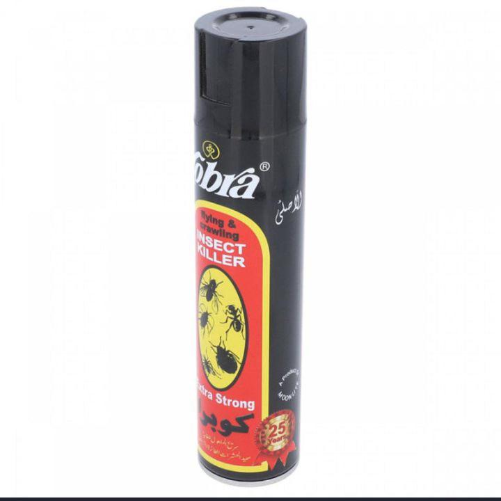 Cobra Insect Killer Flying And Crawling Extra Strong 600 ml Uniquely formulated to kill Dengue Instant action and long-lasting