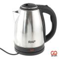 Raf Electric Kettle Stainless Steel 2 Liter R-7816 Imported. 