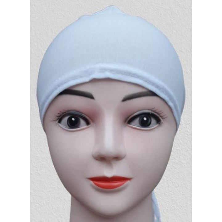 White Inner caps for hijab/ inner hijab cap/ inner caps/ inner scarf cap