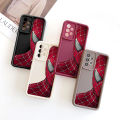 AMORVOR for Redmi Note 12 4G Back Cover Soft Square Ladder Marvel Avenger Silicone Camera Protection Phone Case. 