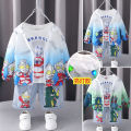 Boy's Sun Protection Clothing Summer Thin Breathable Jacket Ultraman Baby Boy Foreign Handsome Children's Sun Protection Clothing Thin. 