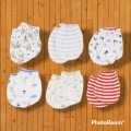Zeri & Meri Mama Choice Pack Of  3 Pairs Summer and winter Soft Cotton Baby Mittens For Newborn Baby Gloves Baby Infant. 