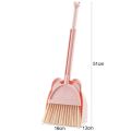 Mini Broom Dustpan Children Broom Dustpan Set Children's Pretend Play Broom Dustpan Set Mini Cartoon Helper For Indoor Outdoor. 