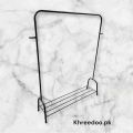 Cloth Hanging Stand Boutique Hanger Stand Single Pole heavy gauge pipe good quality Saddiq Tele Mall STM. 
