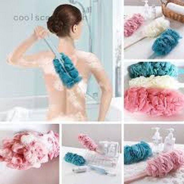 Bath Body Brushes Soft Brush Back Scrubber with Long Handled Shower Brush